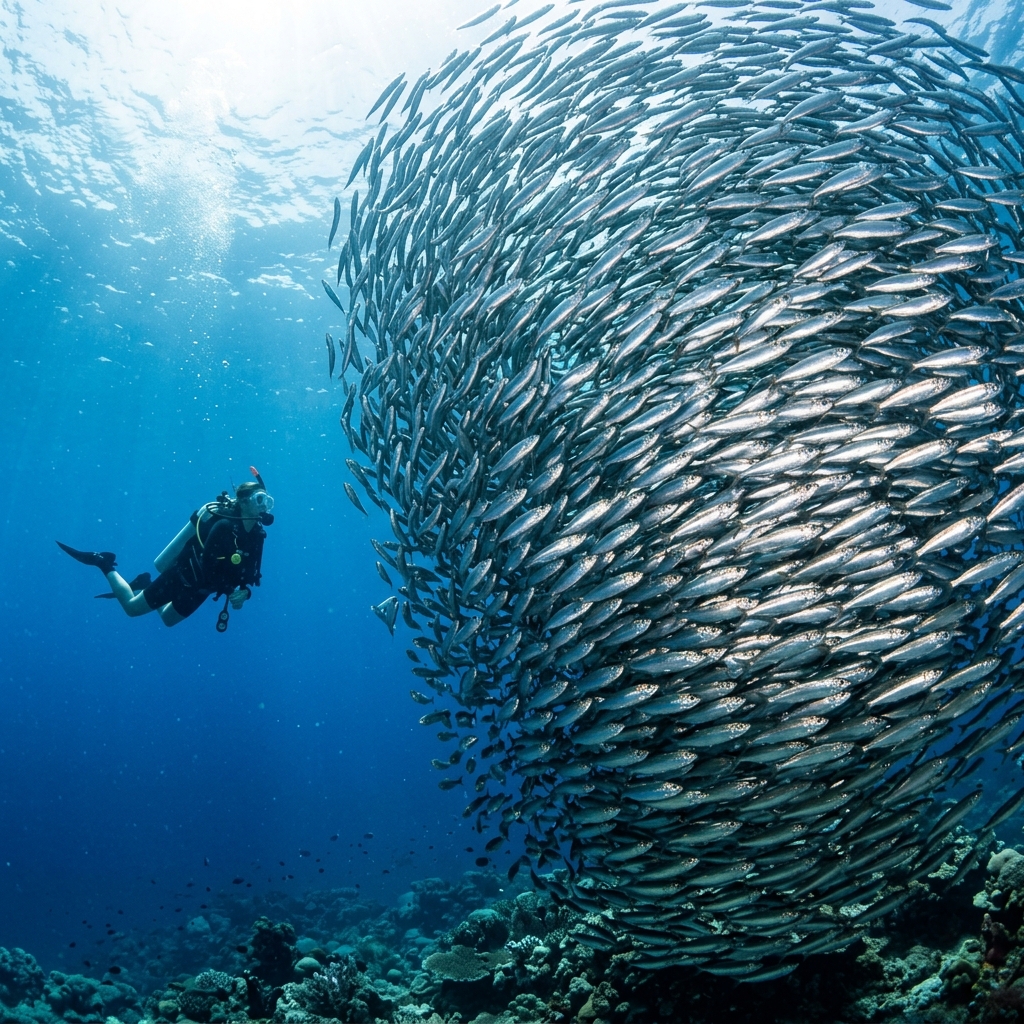 Moalboal Sardine Run: Best Time, Gear, and Tips